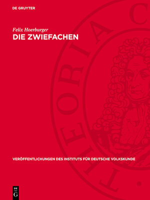 cover image of Die Zwiefachen